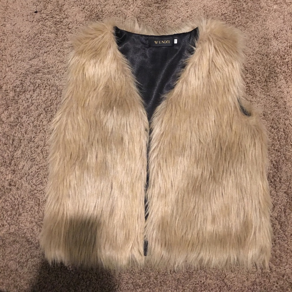 Cute fur vest
