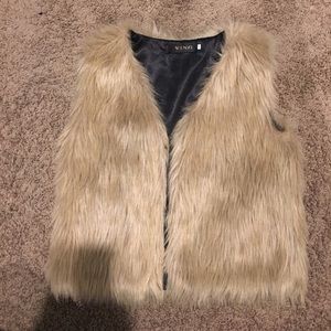 Cute fur vest