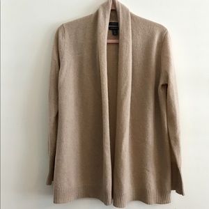 Tahari 2-ply cashmere cardigan