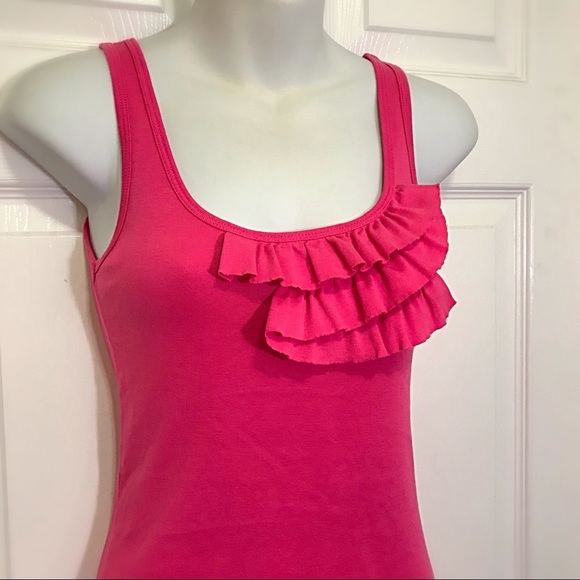 [Lilla P] Pink Ruffle Tank - Picture 2 of 5