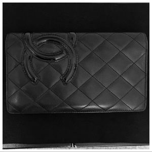 Authentic Chanel Cambon Leather Wallet Authentic Chanel Cambon Leather Wallet