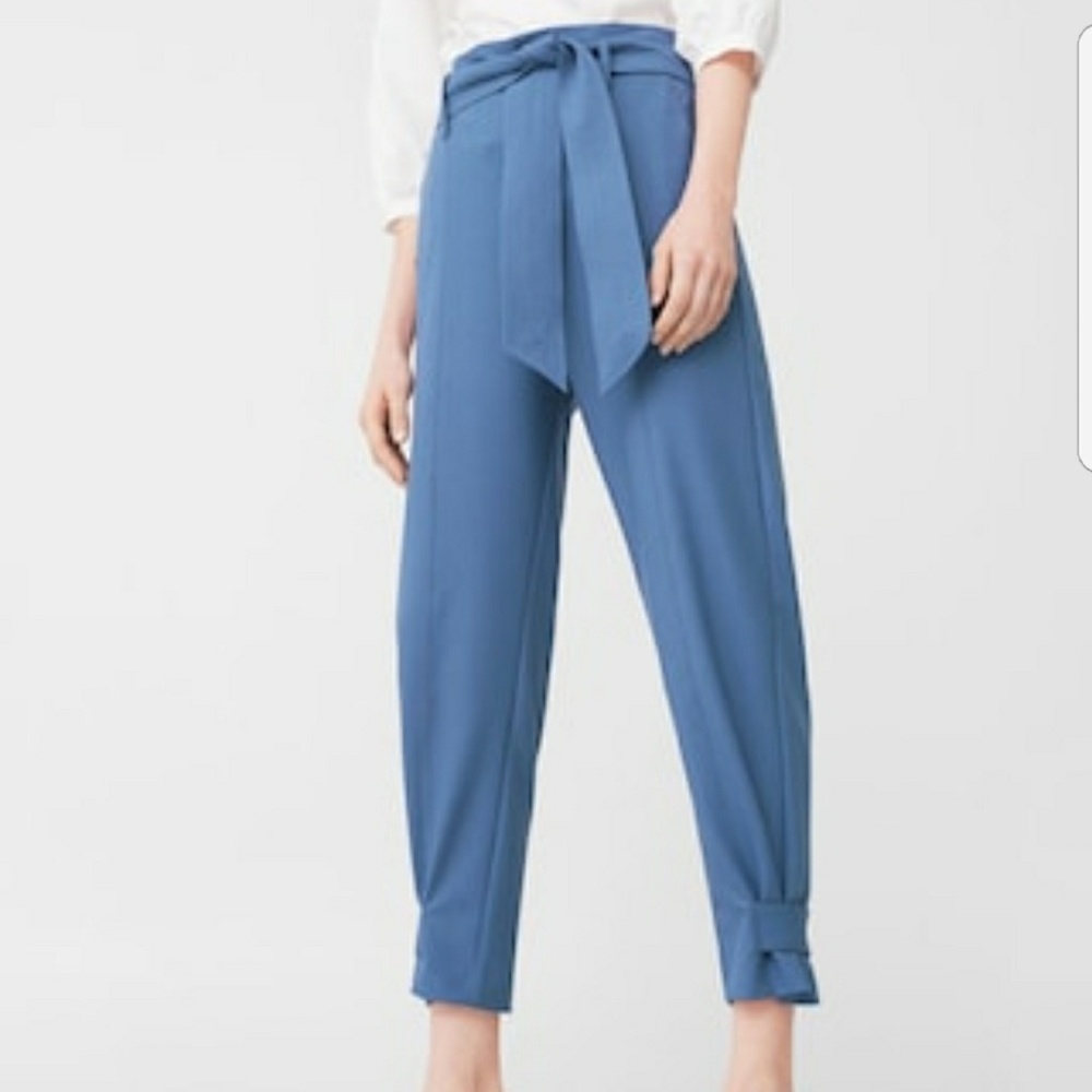Blue trousers