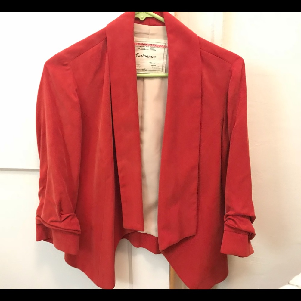 Anthropologie Cartonnier blazer