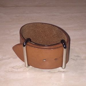 Hermes Leather Cuff Bracelet
