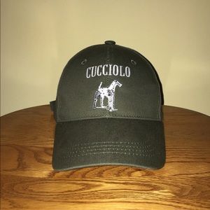 Cucciolo Olive Logo Cap