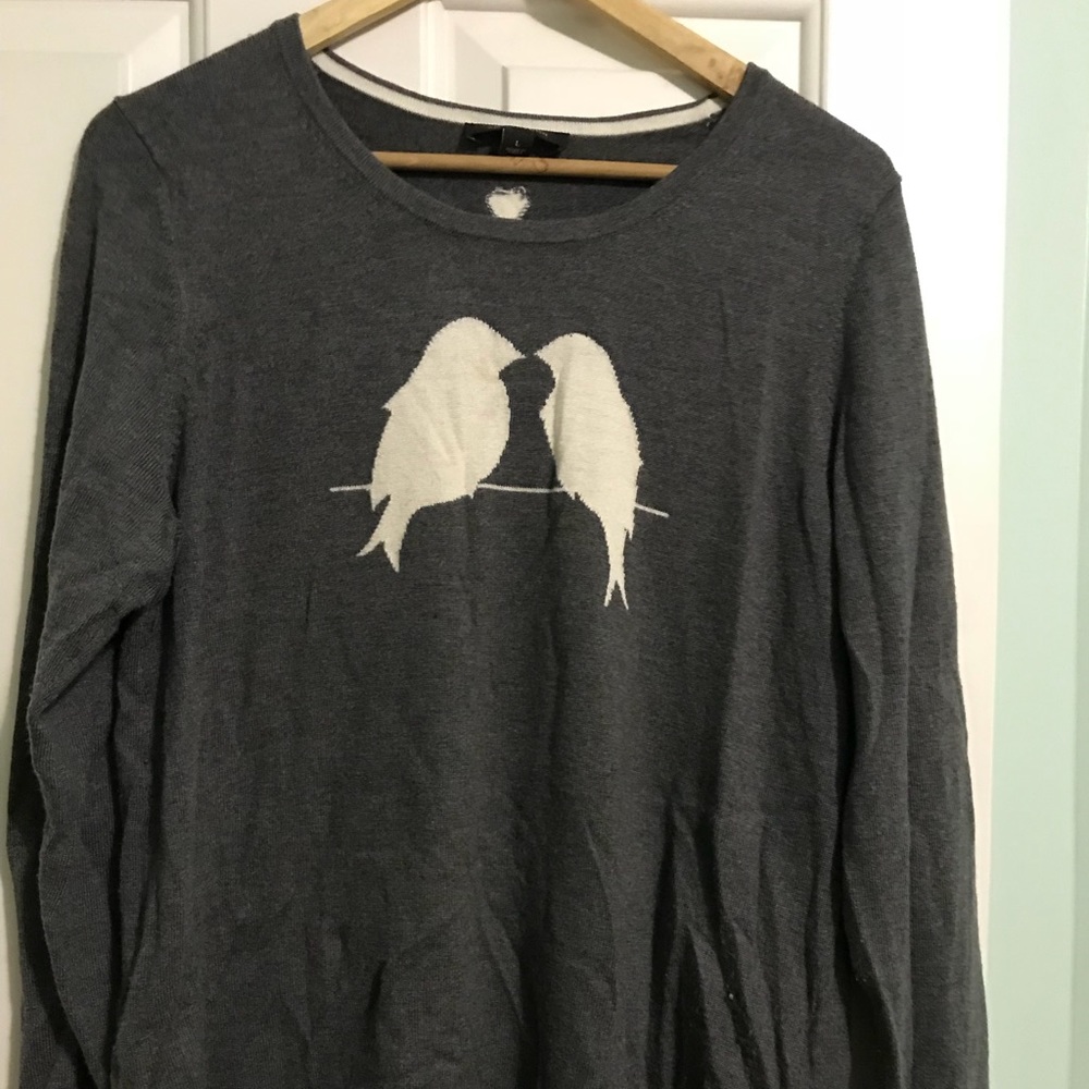 Love birds sweater!