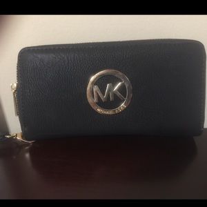 Black elegant wallet