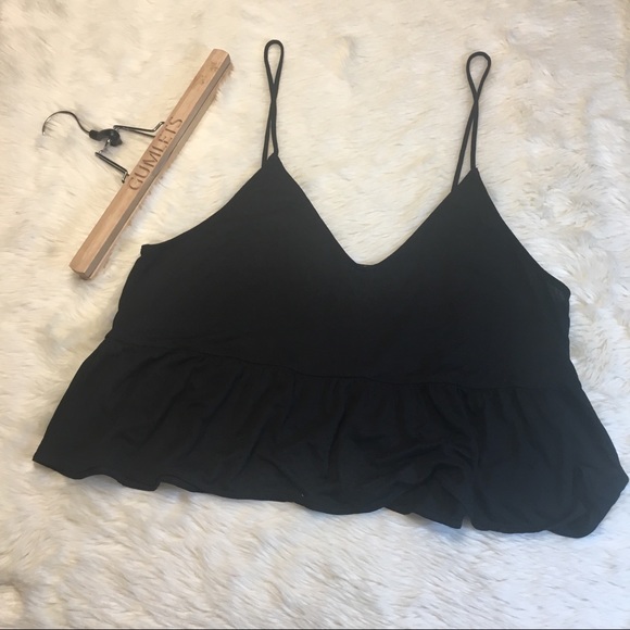 Wilfred Tops - CLEARANCE Wilfred Crop Spaghetti Strap Rayon Cami