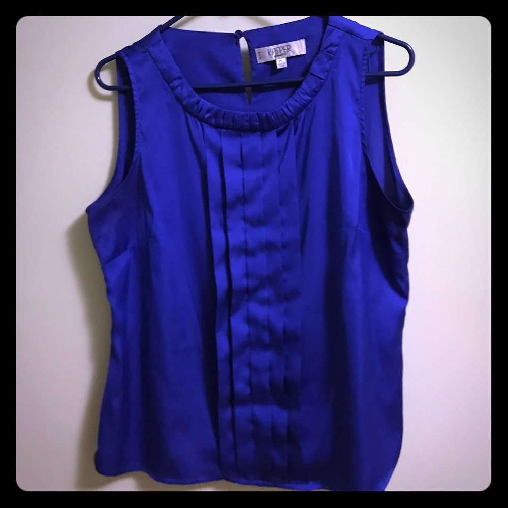 Kasper Petite Royal Blue Shell