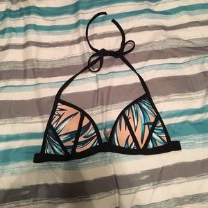 PINK push-up triangle swim top PINK push-up triangle swim top