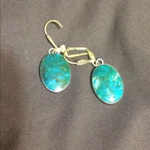 Israeli Turquoise Earrings