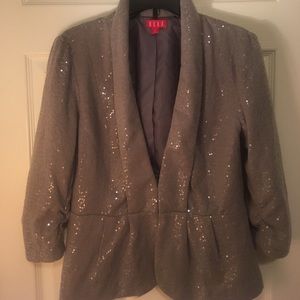 Sparkle Grey Blazer