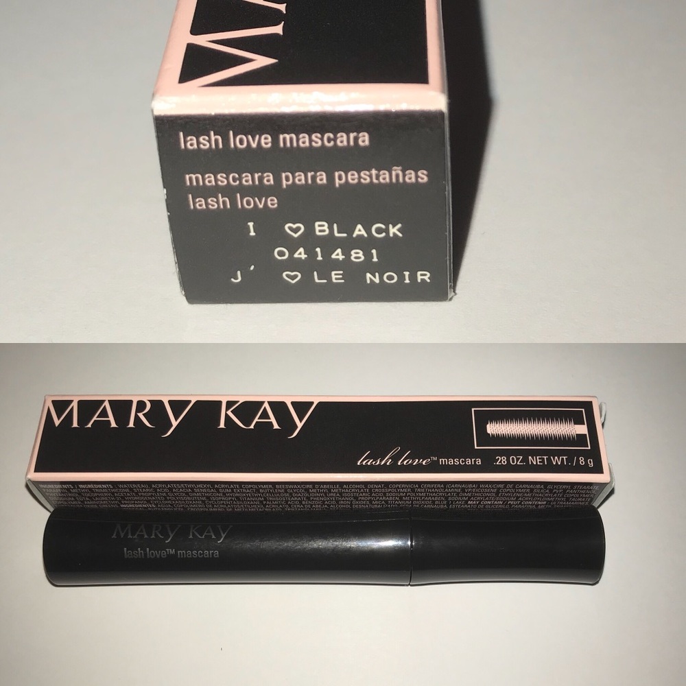 NIB Mary Kay Lash Love Mascara - I ❤️ Black