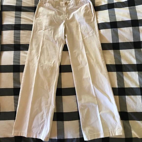 ❌SOLD❌Banana Republic White Bootcut Pants - Picture 2 of 4