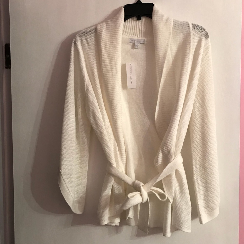 NWT NY&Co Open Cardigan Sweater Size M