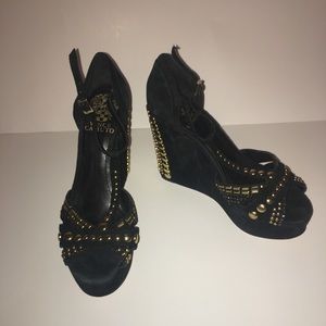 Vince Camuto Suede Wedges