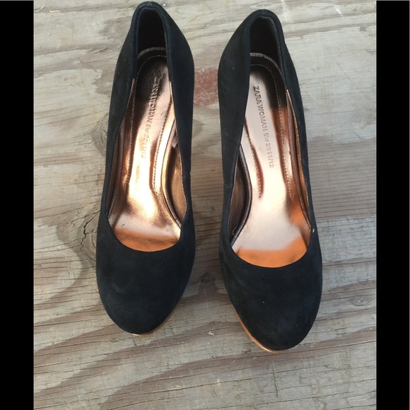 ZARA WOMAN f/w 2011/12 BLACK HEELS. - Picture 2 of 4