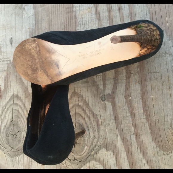 ZARA WOMAN f/w 2011/12 BLACK HEELS. - Picture 4 of 4