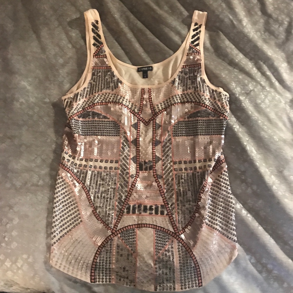 Sequin tank