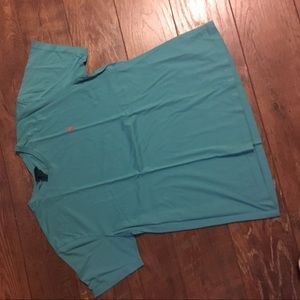 Polo L Aqua V Neck Shirt