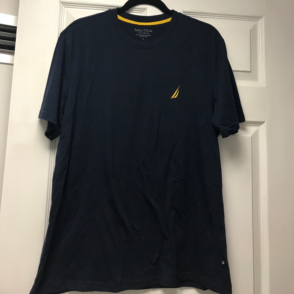 Nautica • Navy Sleep Shirt • Size L