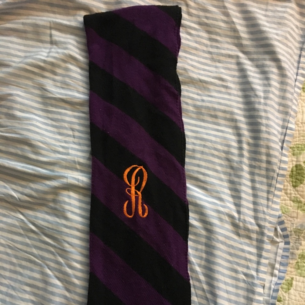 Monogrammed Infinity Scarf