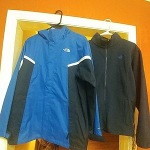 **SOLD**NWOT North Face Boys XL 2 in 1  Jacket