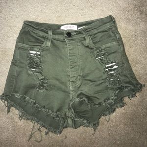 Vibrant High Waisted shorts