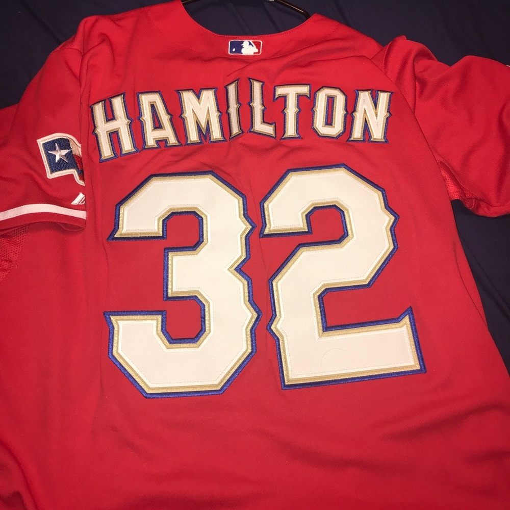 Texas Rangers Hamilton Jersey