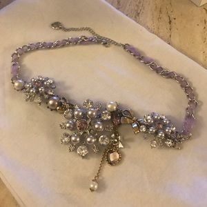Vintage Betsey Johnson "Snowflake" Necklace