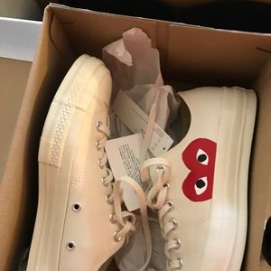 Play x Converse low top sneakers size 10 US men's