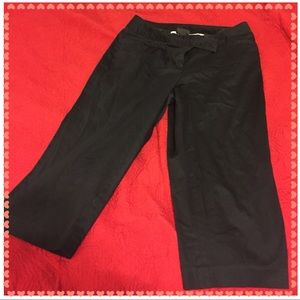 Layne Bryant Capri black slacks