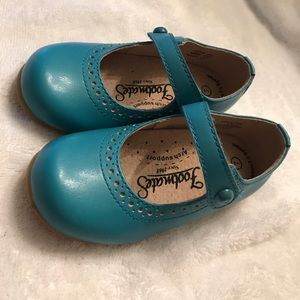 Footmates Emma Mary Jane - blue - toddler 7