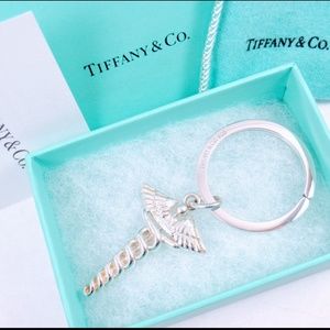 Vintage Tiffany & Co Sterling Silver keychain
