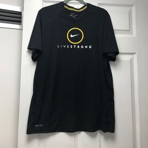 Nike Livestrong Dri-fit Tee • Size L