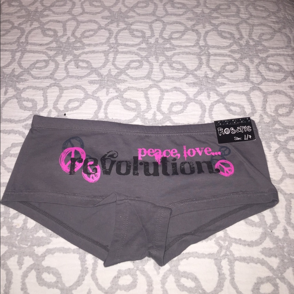Peace Love Revolution Grey Hipster ✨Brand New✨