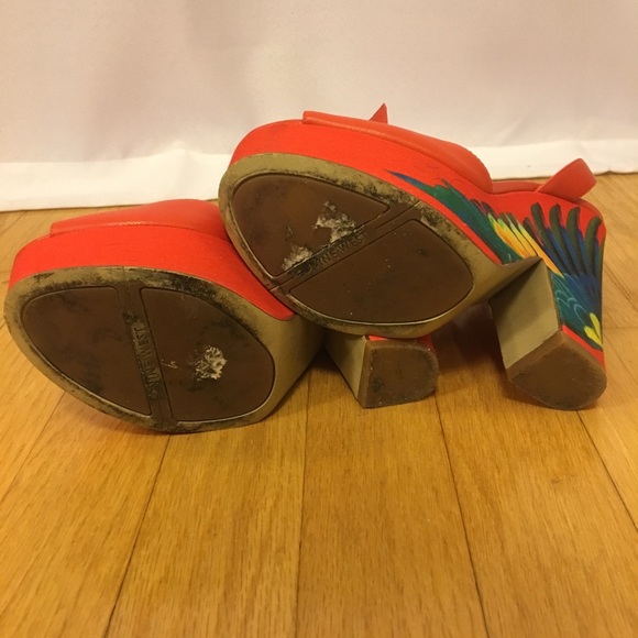 Nine West Brazil platform heels 6.5