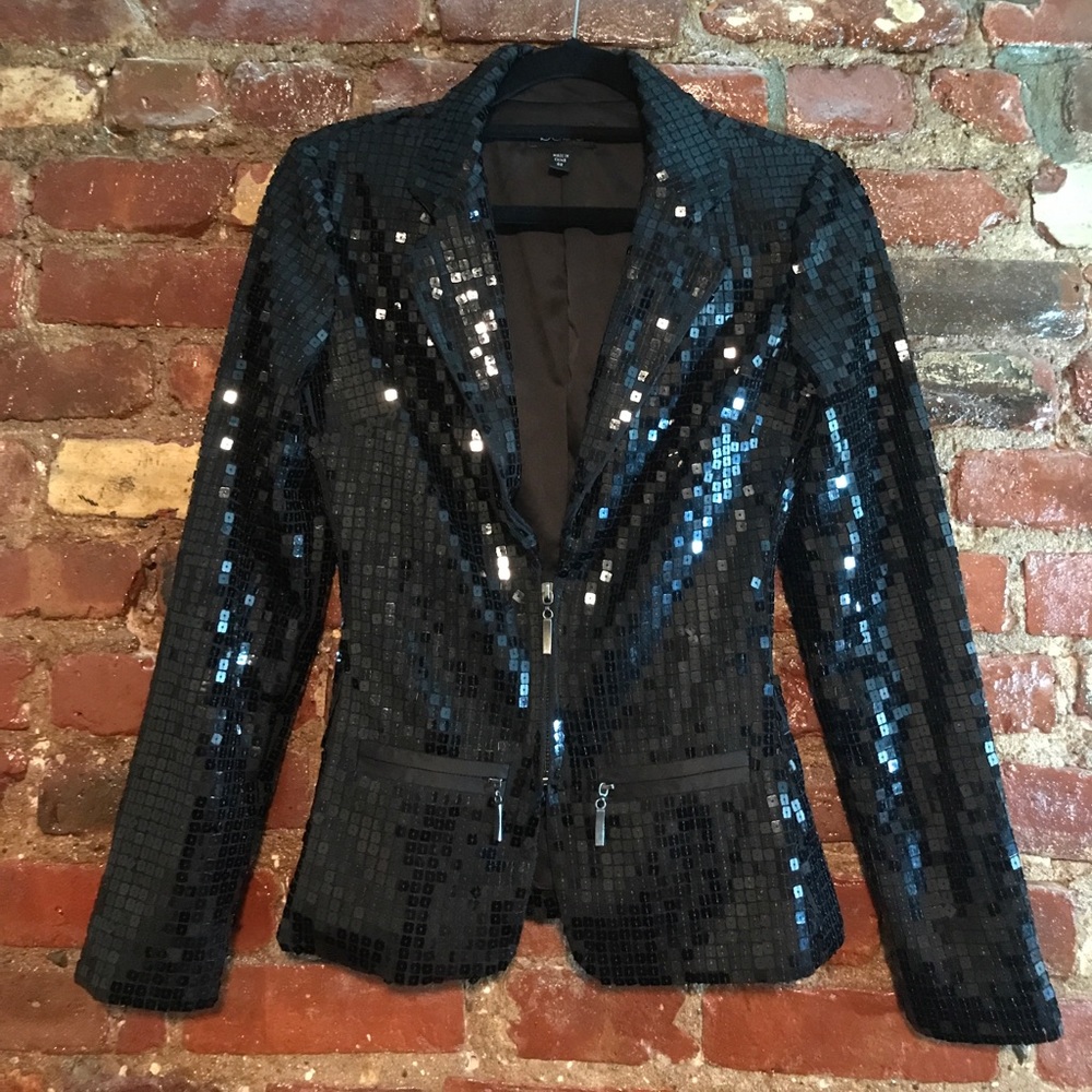 Bebe sequin jacket