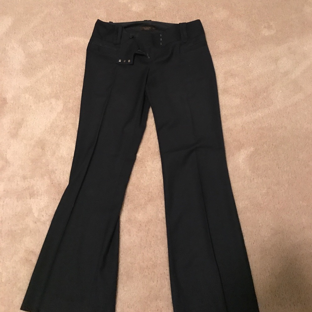 The Limited 4s drew fit navy slacks