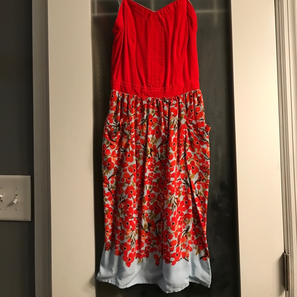 XS strapless dress