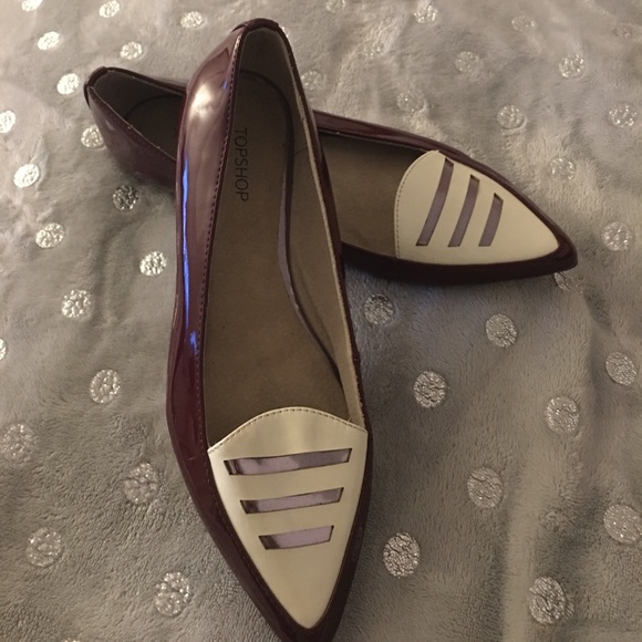 Topshop Shoes - Topshop retro flat