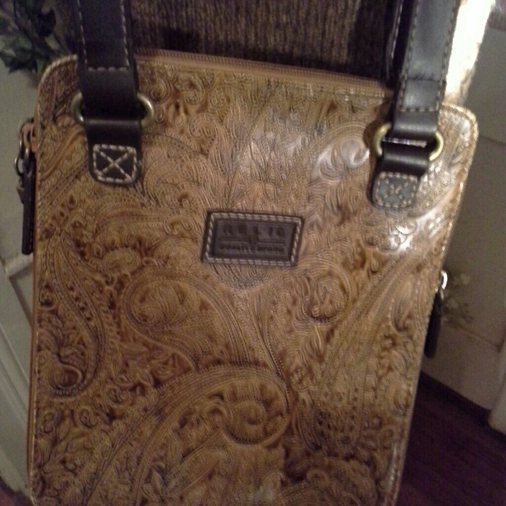 Relic  brown   crossbody handbag
