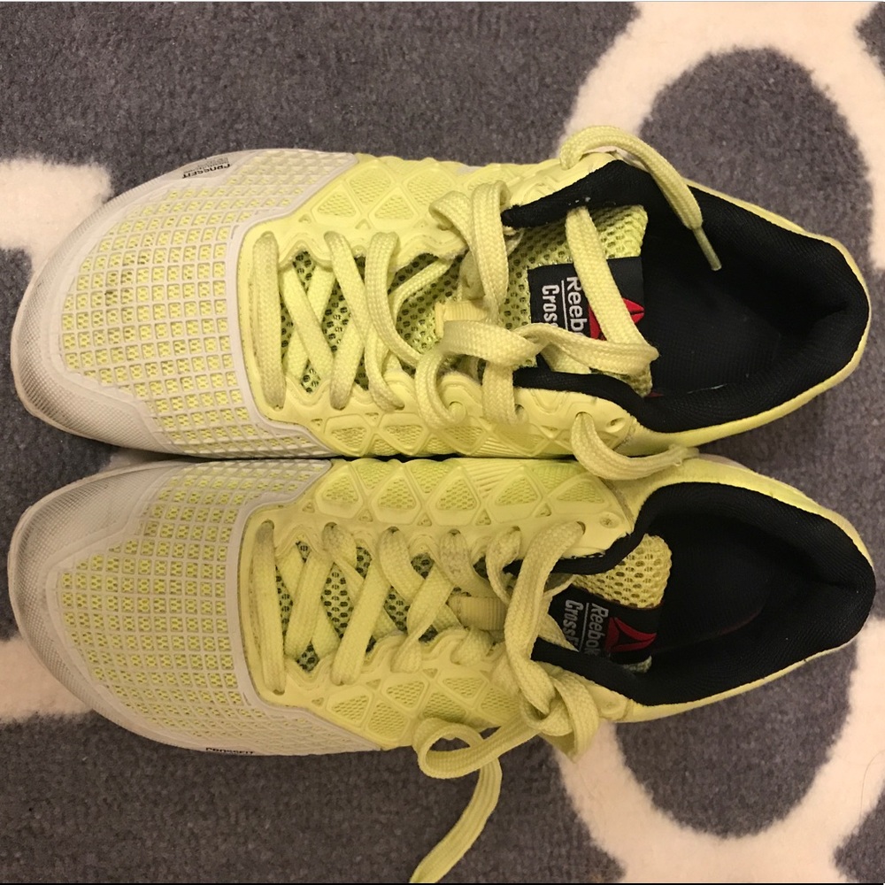 Yellow Reebok Crossfit Nano