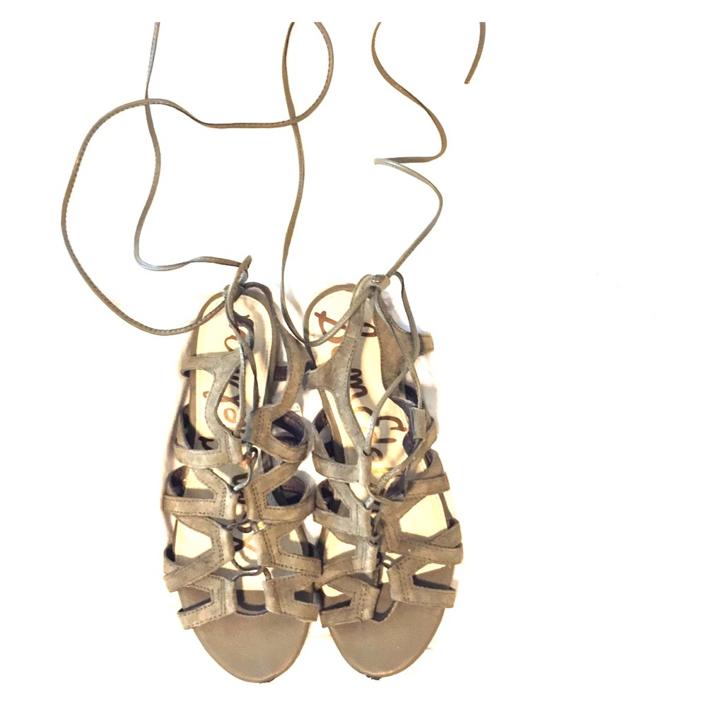 Sam Edelman Olive Green gladiators