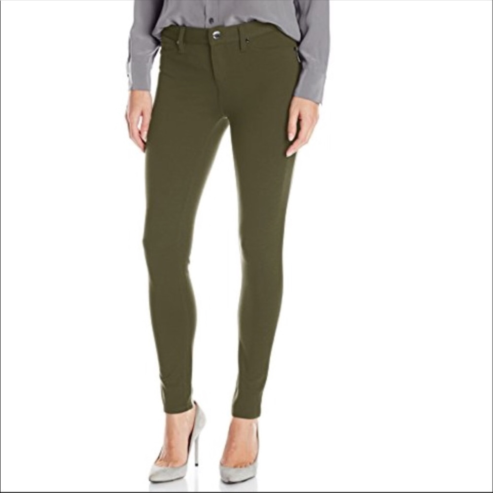 CK green skinny pants/leggings size 30