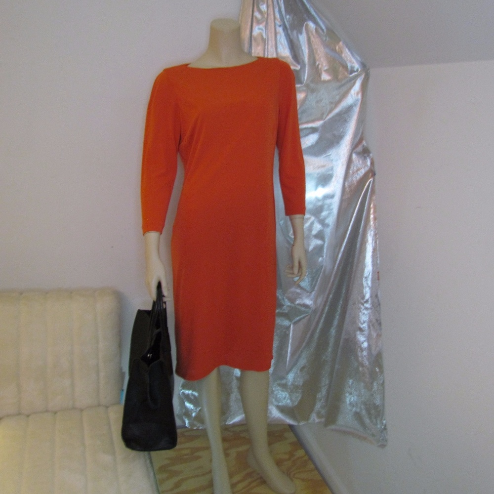 Lauren Orange Dress