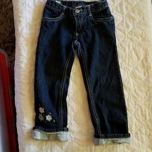3T Snowflake Accent Jeans