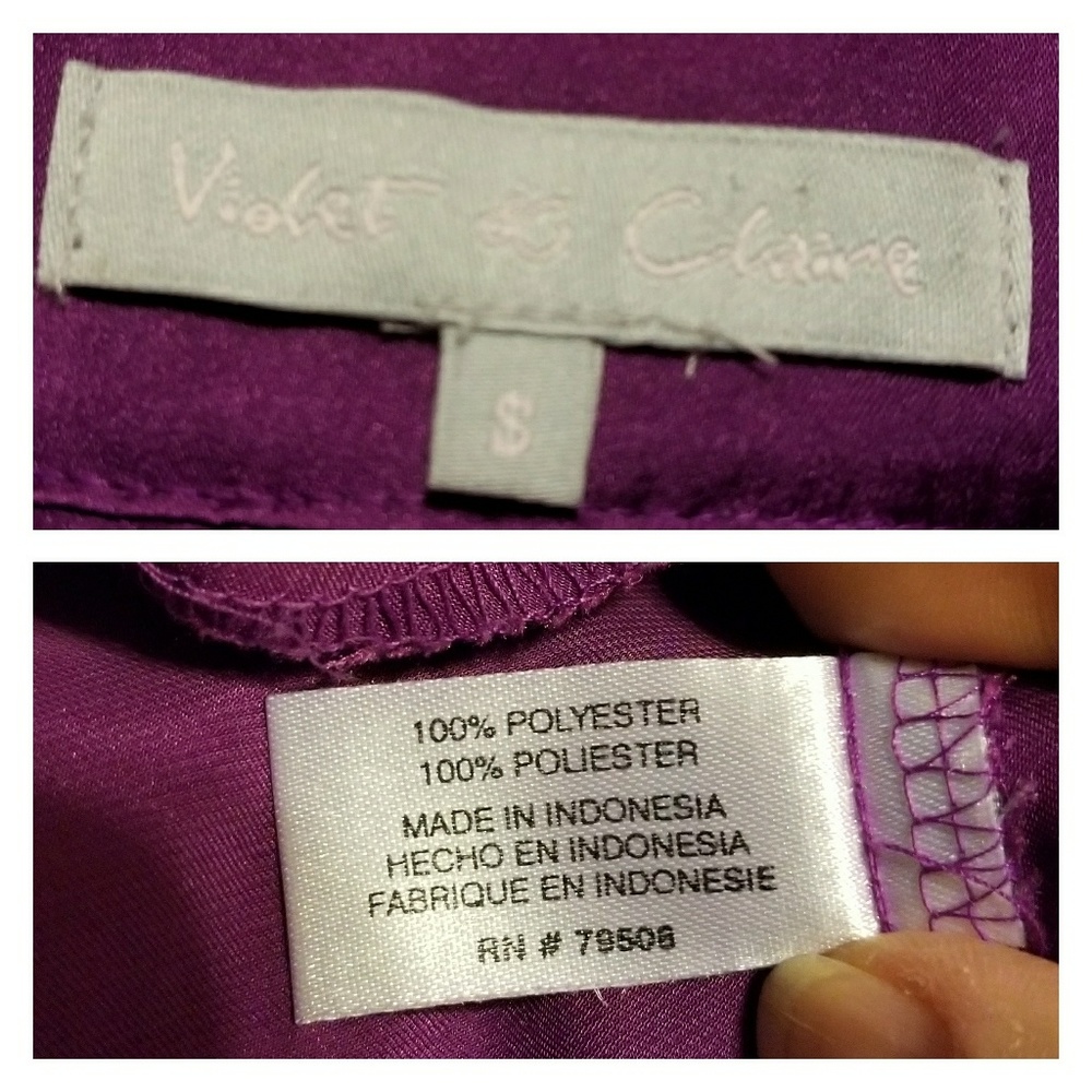 Violet & Claire Ruffle Top Peek-a-Boo Halter - Picture 7 of 7