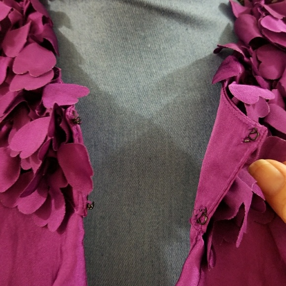 Violet & Claire Ruffle Top Peek-a-Boo Halter - Picture 6 of 7