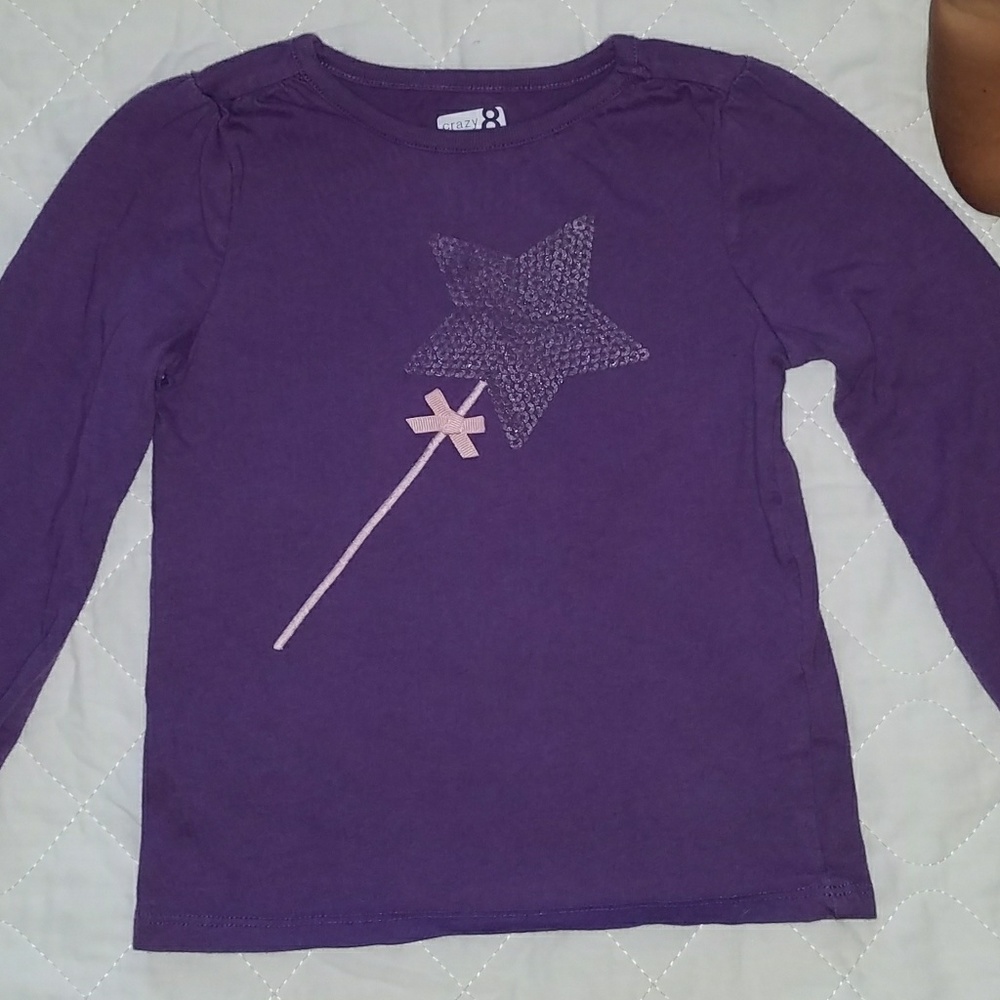 3T Crazy 8; Star Wand Long Sleeve Shirt